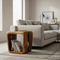 Resin Side Magazine Table Stool