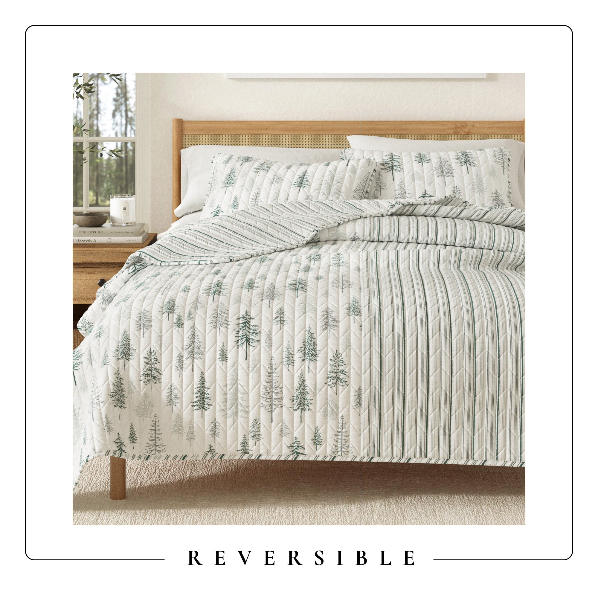 Rustic Landscape Quilt Set